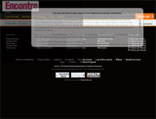 Tablet Screenshot of encontro.com